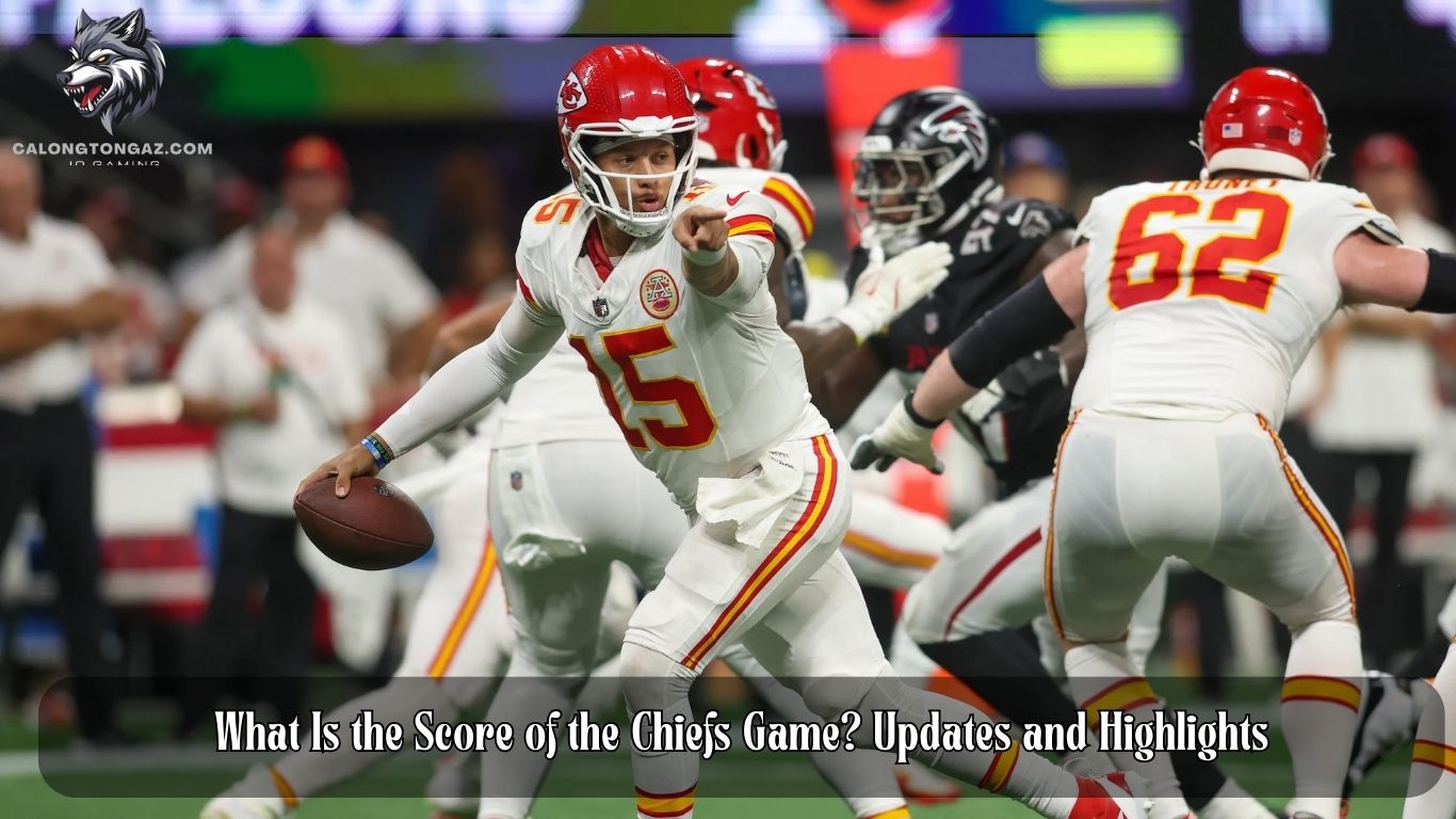 what is the score of the chiefs game